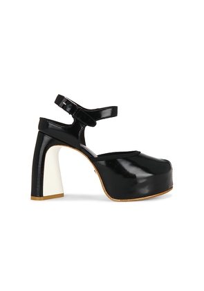 Tory Burch Peep Toe Platform in Black. Size 6. Also in 6.5, 7, 7.5, 8, 8.5, 9, 10.
