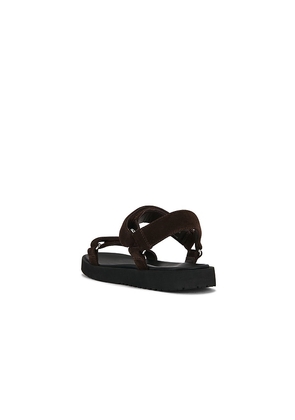 Tory Burch Kira Ultralight Sandal in Brown. Size 6.5. Also in 7, 7.5, 8, 9.5, 10, 6.