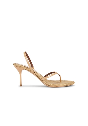 Paris Texas Lidia Thong Slingback Sandal 70 in Tan. Size 36. Also in 37, 38, 39.