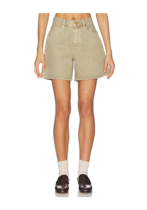SLVRLAKE Walker Short in Brown. Size 23. Also in 24, 25, 26, 27, 28, 29, 30, 31, 32.