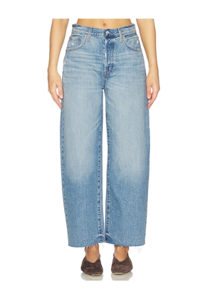 PISTOLA Tate Crop High Rise Bowed Wide Leg Jeans in Blue. Size 23. Also in 25, 26, 27, 28, 29, 31, 32, 33, 24, 30.