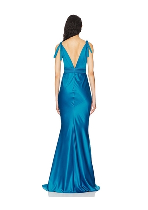 Zhivago Beloved Gown in Blue. Size 6. Also in 8, 10.