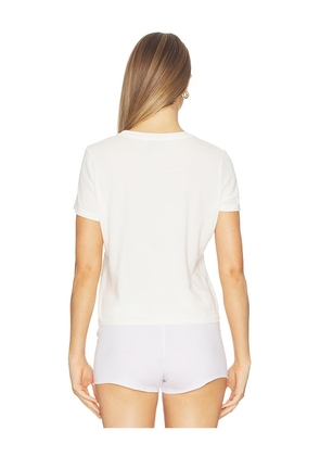 Rails x Giadzy Classic Crew in White. Size XS. Also in S, L, XL.