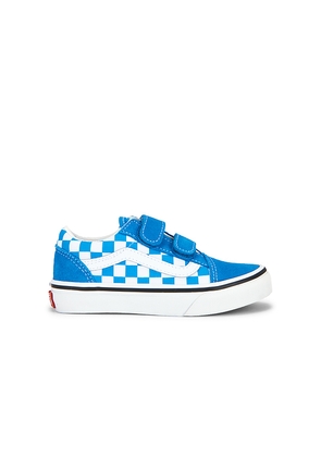 Vans Kids Old Skool V in Blue. Size 11. Also in 11.5, 12, 12.5, 13, 1.