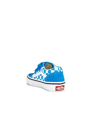 Vans Kids Old Skool V in Blue. Size 11. Also in 11.5, 12, 12.5, 13, 1.