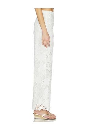 Waimari Solange Pant in White. Size XS. Also in S, M.