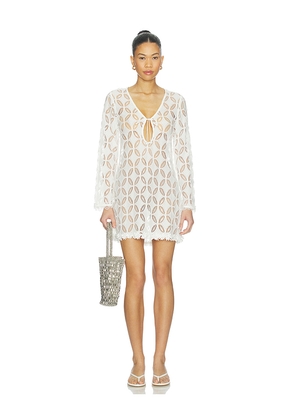 Waimari Positana Tunic Dress in White. Size XS. Also in M, S.