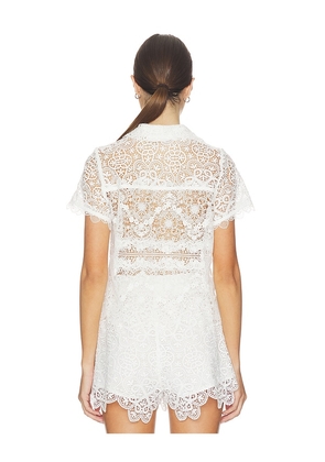 Waimari Nerissa Top in White. Size XS. Also in S, M, L.