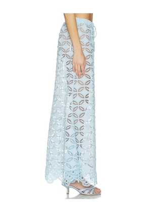 Waimari Rio Maxi Skirt in Baby Blue. Size XS. Also in S, M.