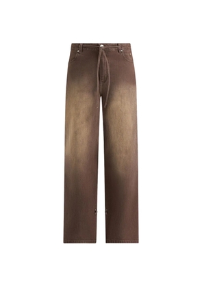 Manière De Voir Faye tie-waist wide-leg jeans - Brown