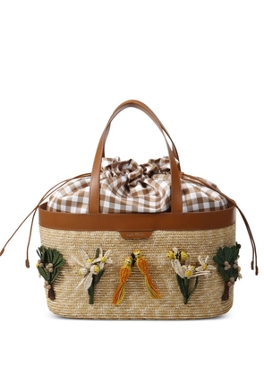 Aquazzura Birdsong tote bag - Neutrals