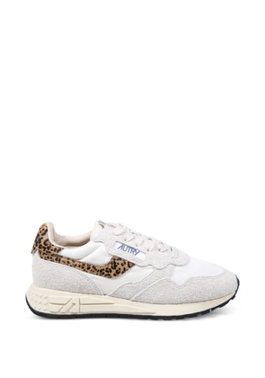 Autry Reelwind leopard-print panelled sneakers - Neutrals
