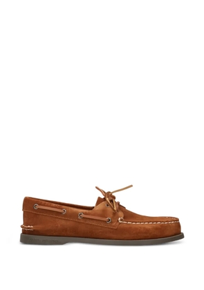 Sperry Top-Sider x J.Crew Authentic Original suede boat shoes - Brown
