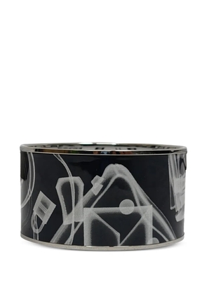 Hermès Pre-Owned Please, Check-In bangle bracelet - Silver