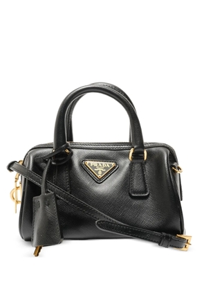 Prada Pre-Owned 2013-2015 Saffiano leather mini bag - Black