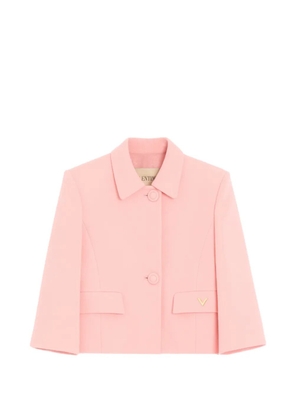 Valentino Garavani wool crepe jacket - Pink