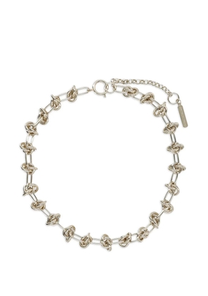 Justine Clenquet Daria knot-detail necklace - Gold
