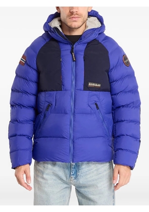 Napapijri padded hooded jacket - Blue