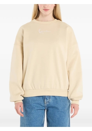 karl kani Karl Kani logo-embroidered sweater - Neutrals