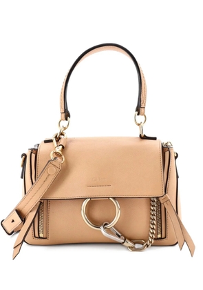 Chloé Pre-Owned Faye Day Bag Leather Mini shoulder bag - Neutrals