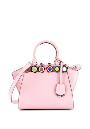 Fendi Pre-Owned Flowerland 3Jours Bag Embellished Leather Mini satchel - Pink