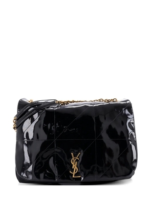 Saint Laurent Pre-Owned Jamie 4.3 Quilted Patent Large shoulder bag - Black