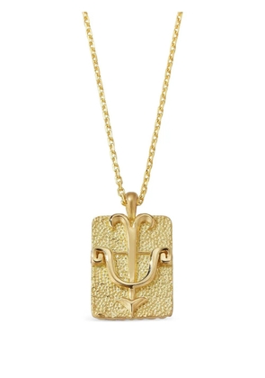 David Webb Sagittarius Zodiac necklace - Gold