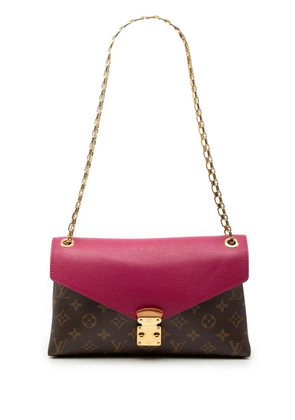 Louis Vuitton Pre-Owned 2015 Monogram Pallas Chain shoulder bag - Brown