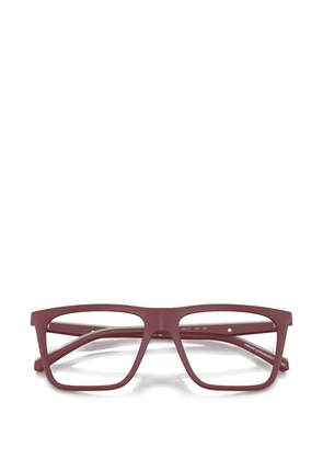 Emporio Armani square-frame sunglasses - Red
