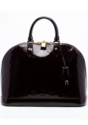 Louis Vuitton Pre-Owned 2013 Monogram Vernis Alma GM handbag - Purple
