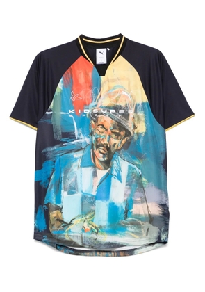 PUMA x Kidsuper graphic-print T-shirt - Blue