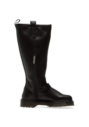 Dr Martens Anistone buckle-strap leather boots - Black