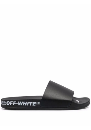 Off-White Industrial belt slides - Black