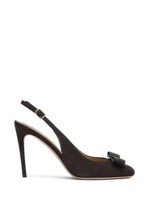 Ferragamo Vara bow slingback pumps - Brown