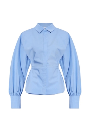 IRO puff-sleeve button-down shirt - Blue