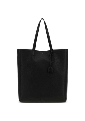 Saint Laurent Bold leather tote bag - Black