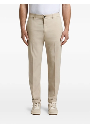 Peserico elasticated-waistband tailored trousers - Neutrals