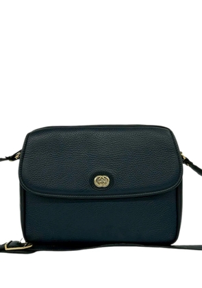 Gucci Pre-Owned 20th Century Leather Interlocking G crossbody bag - Blue