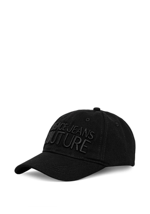 Versace Jeans Couture logo-embroidered baseball cap - Black