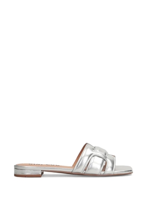 Bibi Lou Holly interwoven-strap flat sandals - Silver