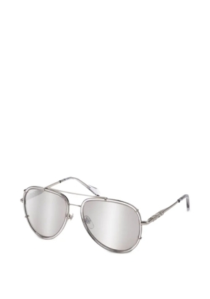 Just Cavalli mirrored pilot-frame sunglasses - Grey