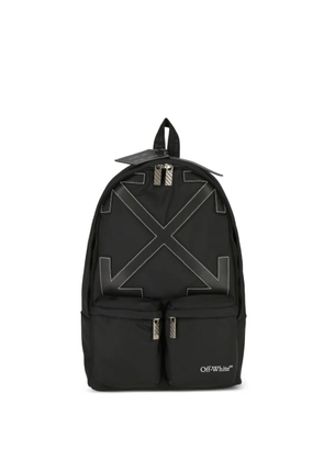 Off-White Arrows-patch Industrial backpack - Black