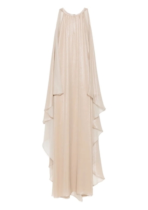 TOM FORD lurex maxi dress - Neutrals