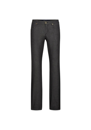 Billionaire logo-plaque regular-fit jeans - Grey