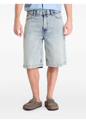 GUESS USA acid-wash denim shorts - Blue