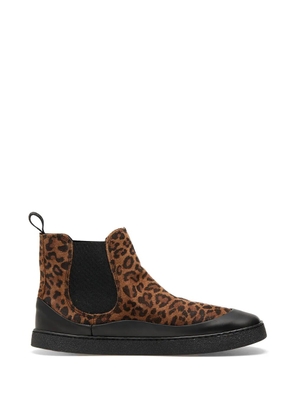 GROUNDIES Sienna leopard-print sneakers - Brown
