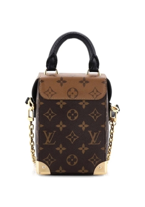 Louis Vuitton Pre-Owned Camera Box NM Handbag Studded Reverse Monogram Canvas crossbody bag - Brown