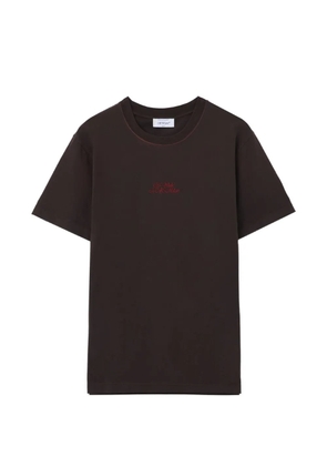 Off-White x AC Milan logo-print T-shirt - Black