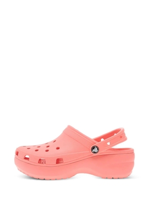 Crocs ankle-strap platform slides - Pink