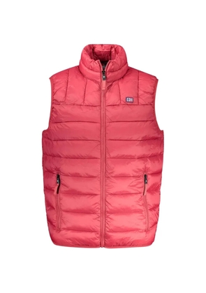 Norwegian Rain logo-patch gilet - Red
